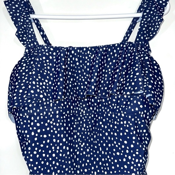 Kona Sol Ruffle Full Coverage One Piece Swimsuit - Picture 5 of 9